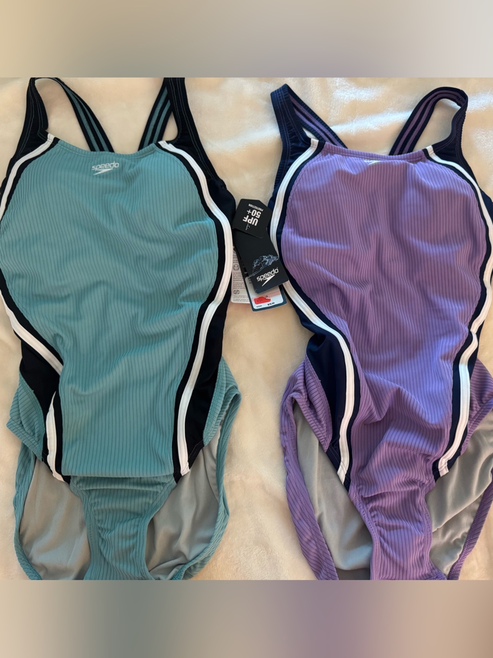 Speedo Women's Quantum Rib Competition Swimsuit (set of two!!!)